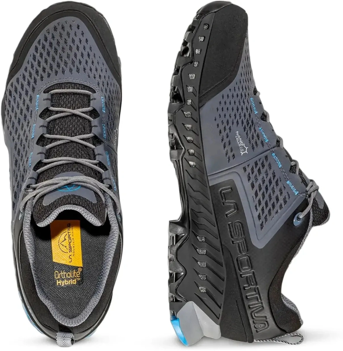 Incaltaminte trekking La Sportiva gri - Img 4