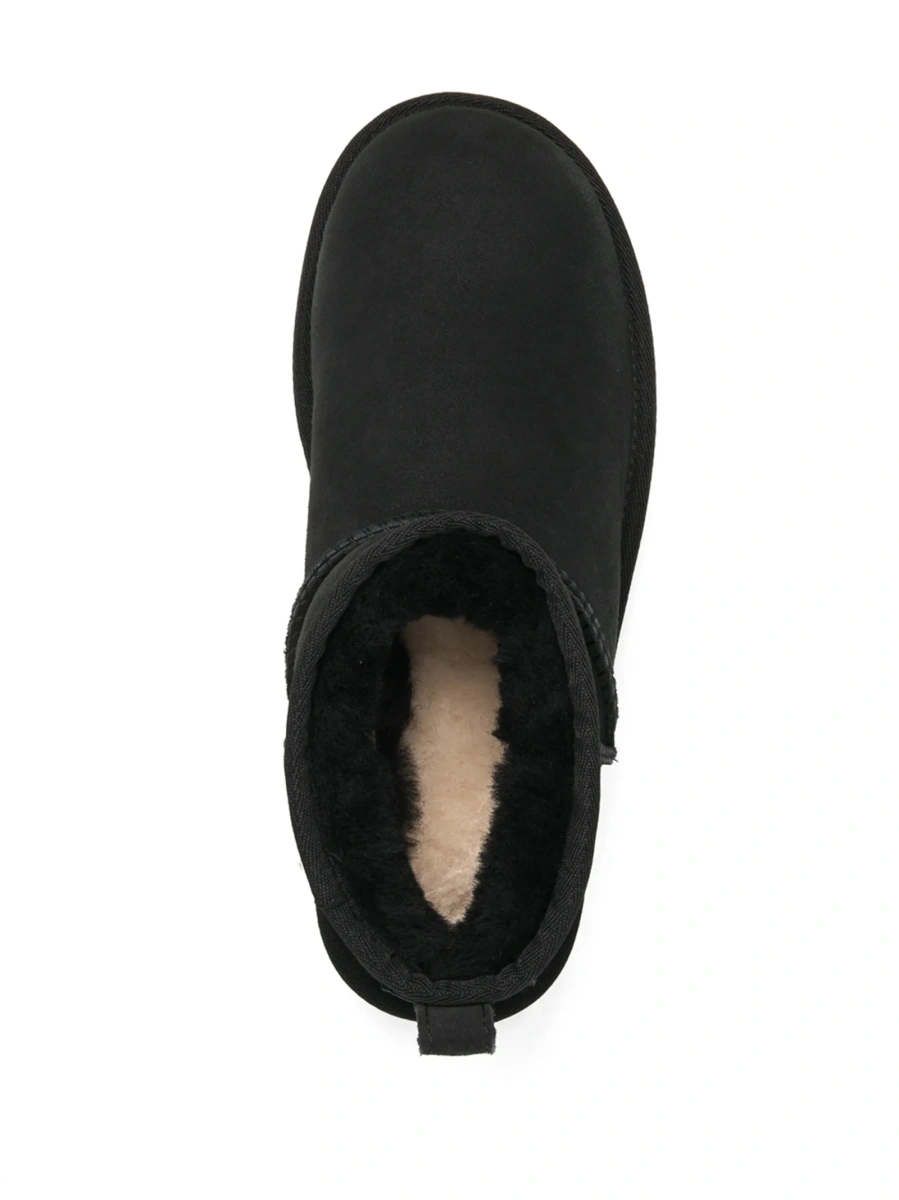 Incaltaminte UGG neagra din piele - Img 4