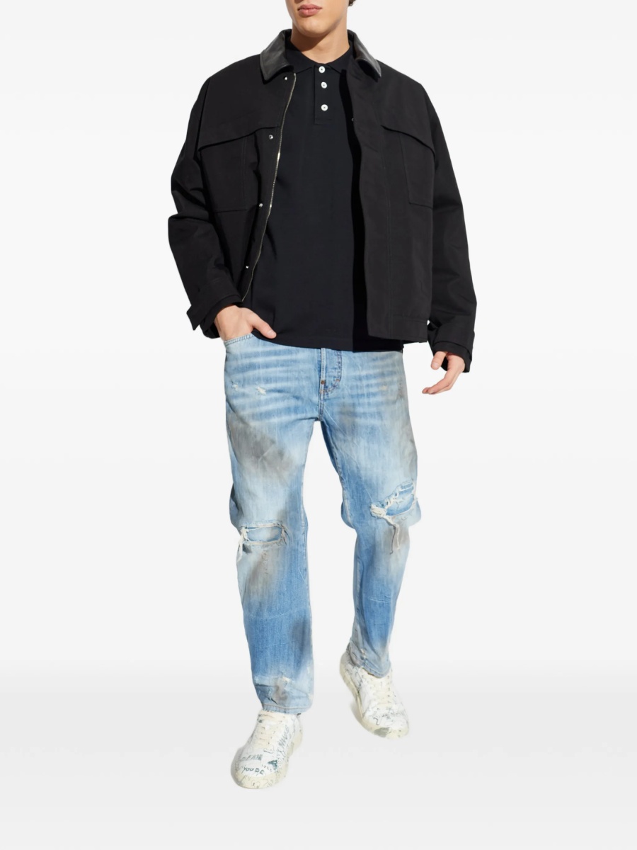 Jacheta camasa Golden Goose neagra - Img 2