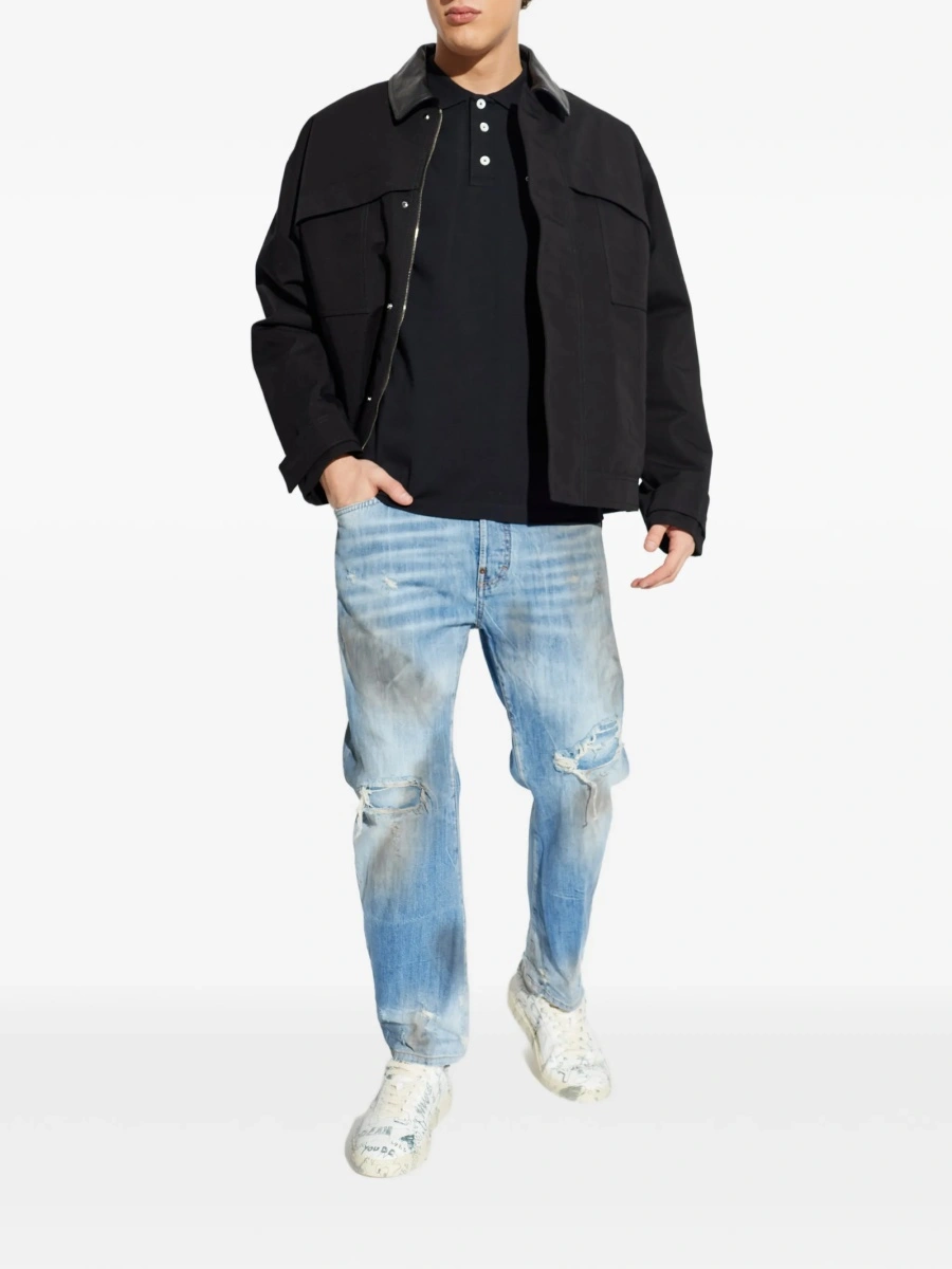 Jacheta camasa Golden Goose neagra - Img 2