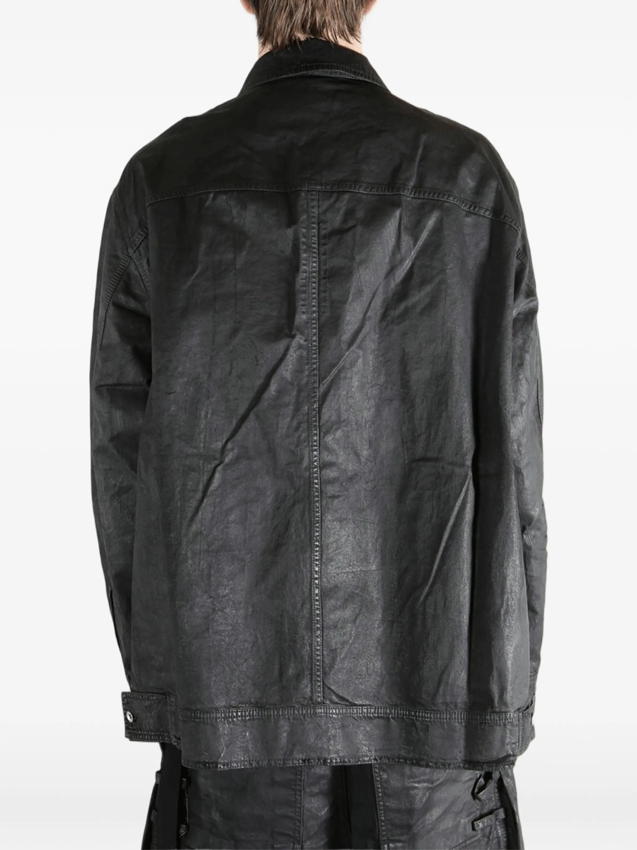 Jacheta camasa Rick Owens neagra - Img 5