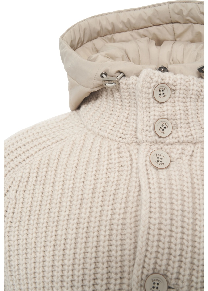 Jacheta Cardigan with hood - Img 4