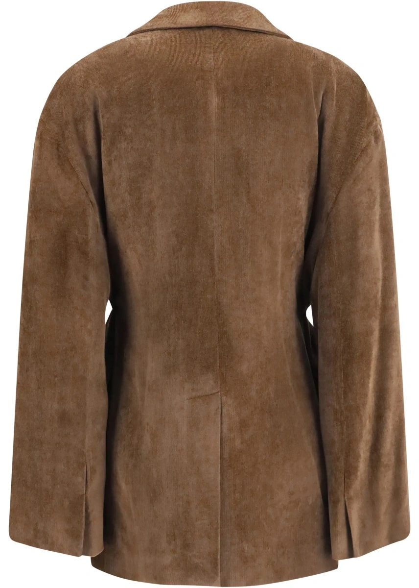 Jacheta Cashmere-blend Jacket with drawstrings - Img 2