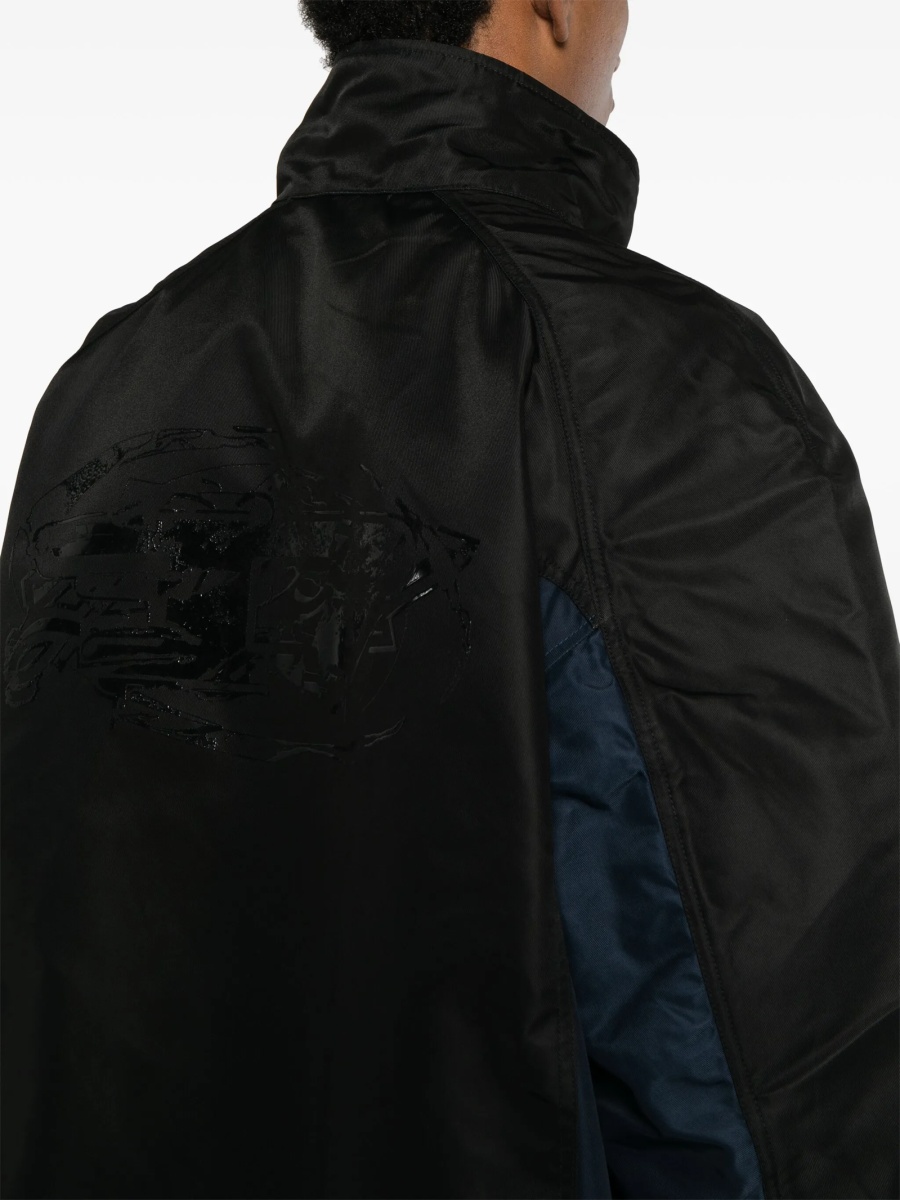 Jacheta Diesel neagra din bumbac si elastan - Img 5