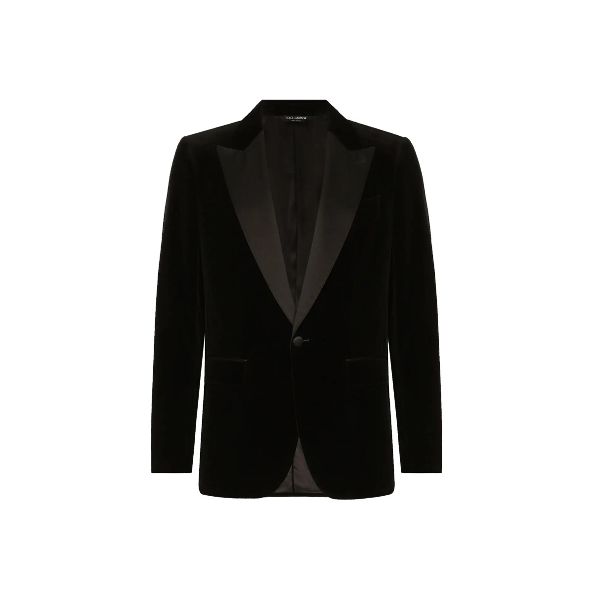 Jacheta Dolce &amp; Gabbana Tuxedo Velvet Jacket - Img 3