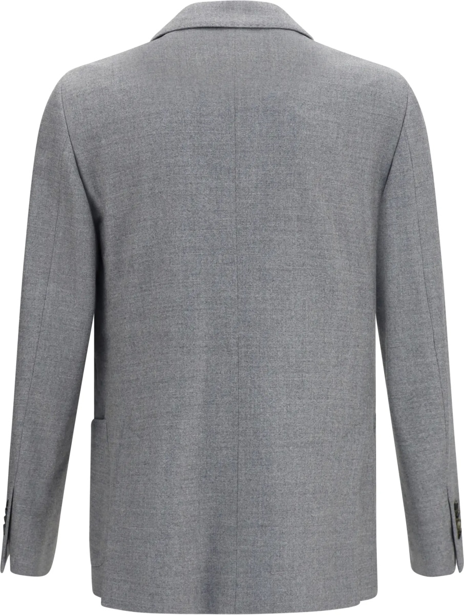Jacheta Double-breasted wool-blend Jacket - Img 2