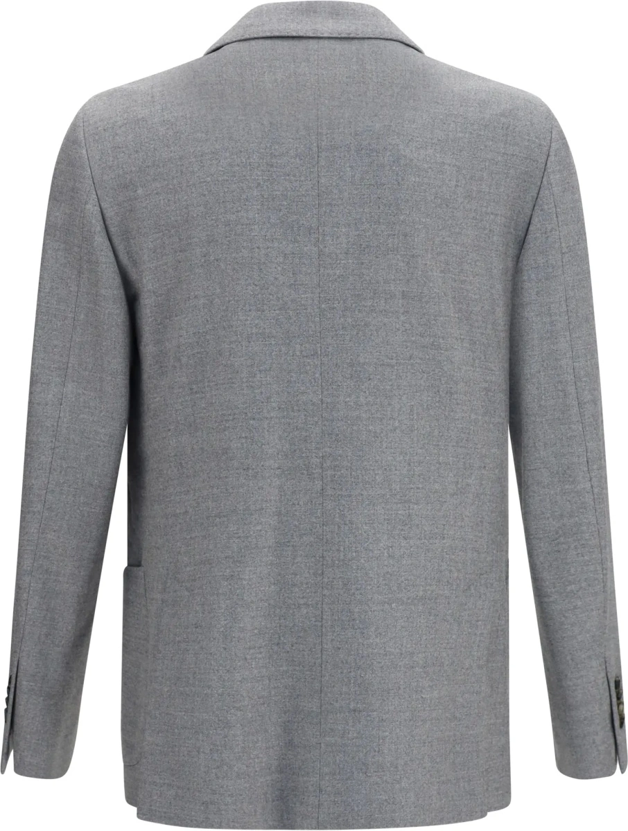 Jacheta Double-breasted wool-blend Jacket - Img 2