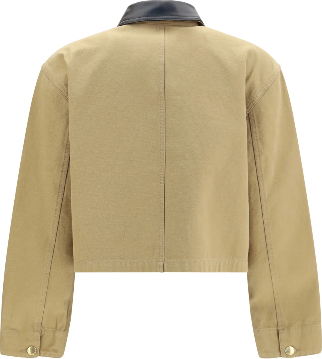 Jacheta Heavy cotton cropped Jacket - Img 2