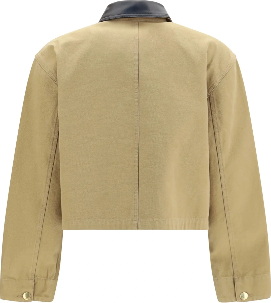 Jacheta Heavy cotton cropped Jacket - Img 2