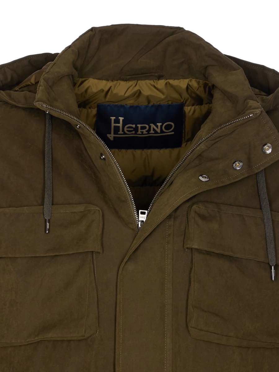 Jacheta Herno verde din poliamida - Img 4