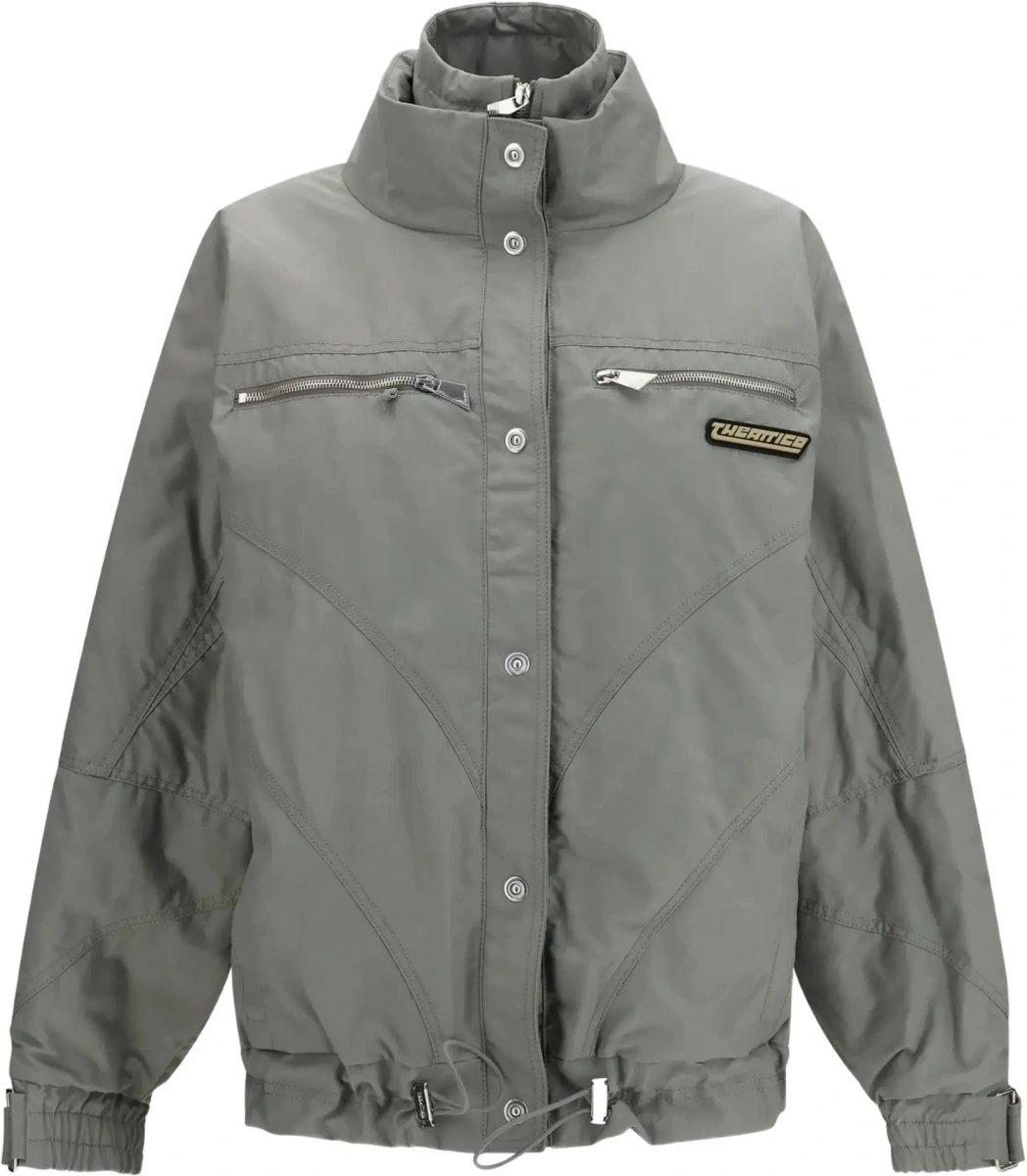 Jacheta High-neck Bomber with zips - Img 7