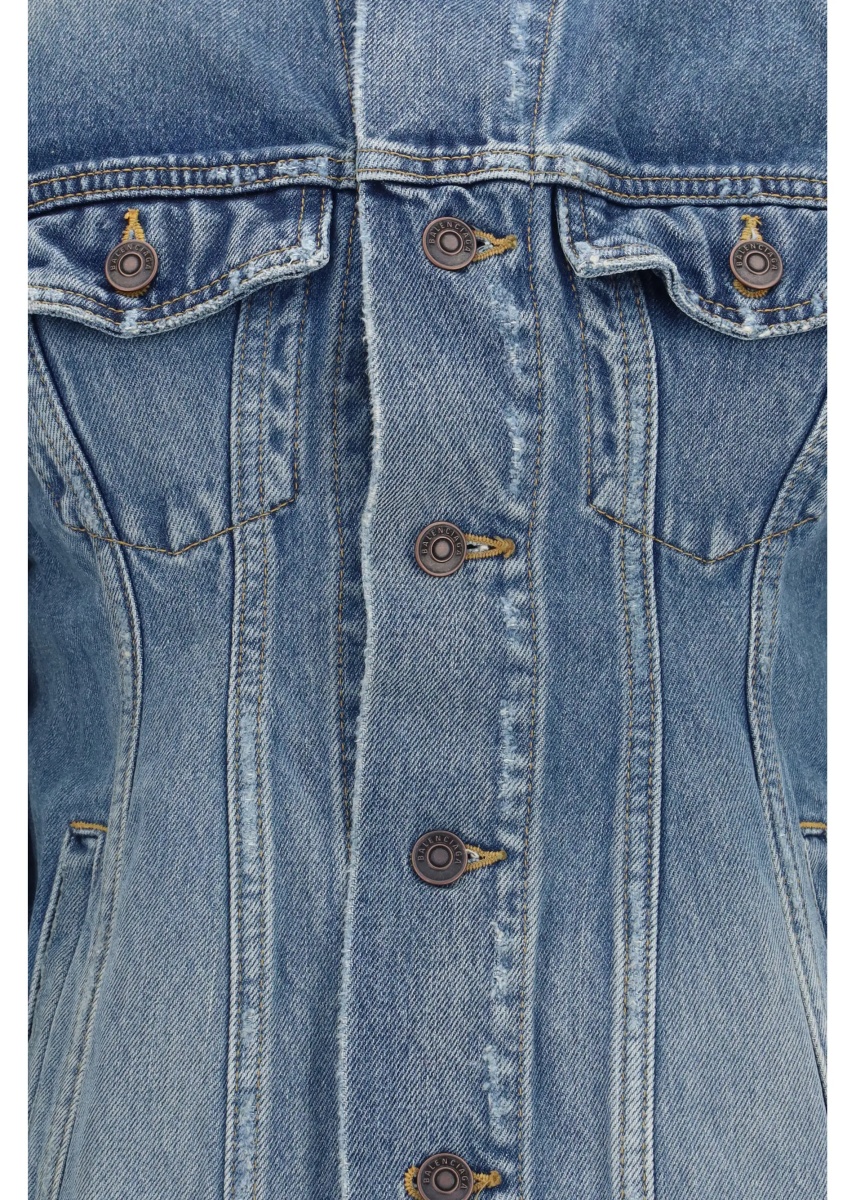 Jacheta Hourglass denim Jacket - Img 3