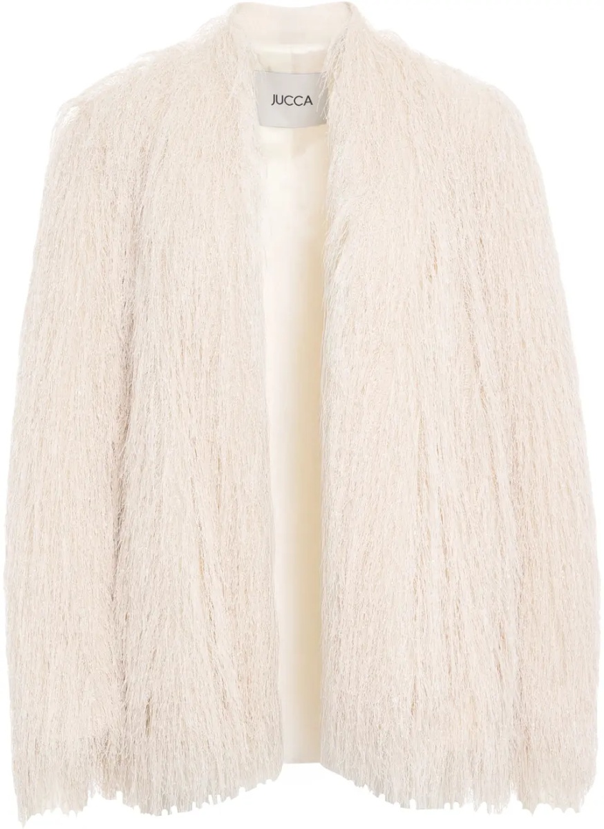 Jacheta Jacket with fringe details - Img 2