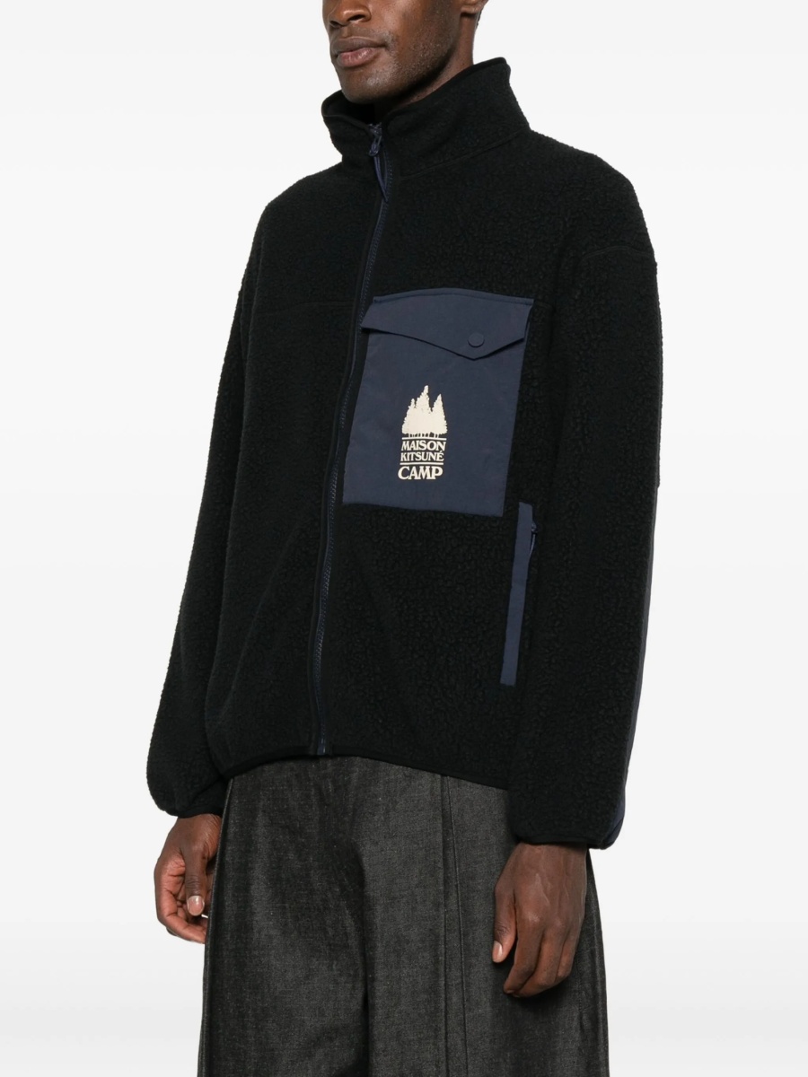 Jacheta MAISON KITSUNÉ neagra - Img 3