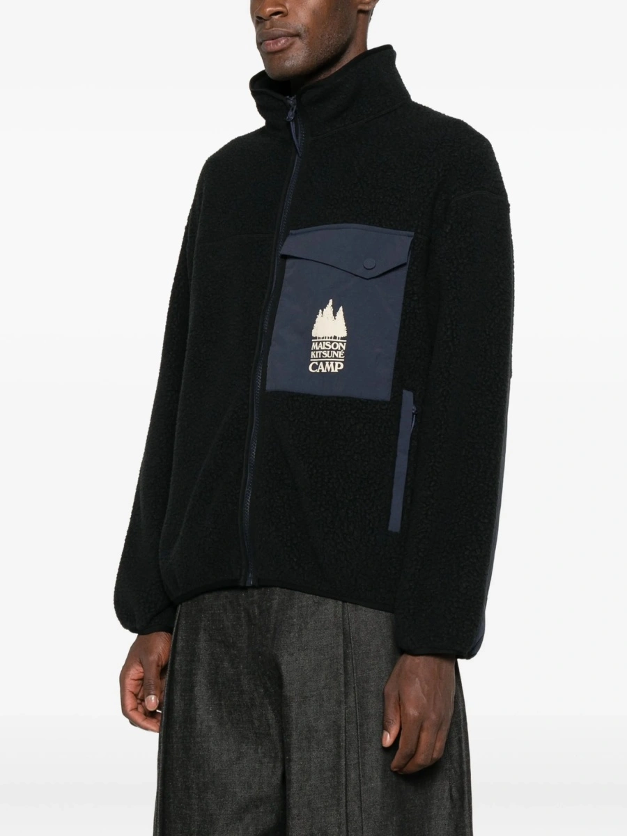 Jacheta MAISON KITSUNÉ neagra - Img 3