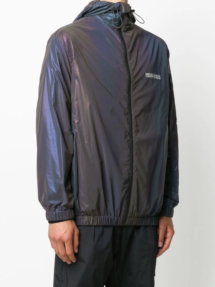 Jacheta Marcelo Burlon neagra - Img 3