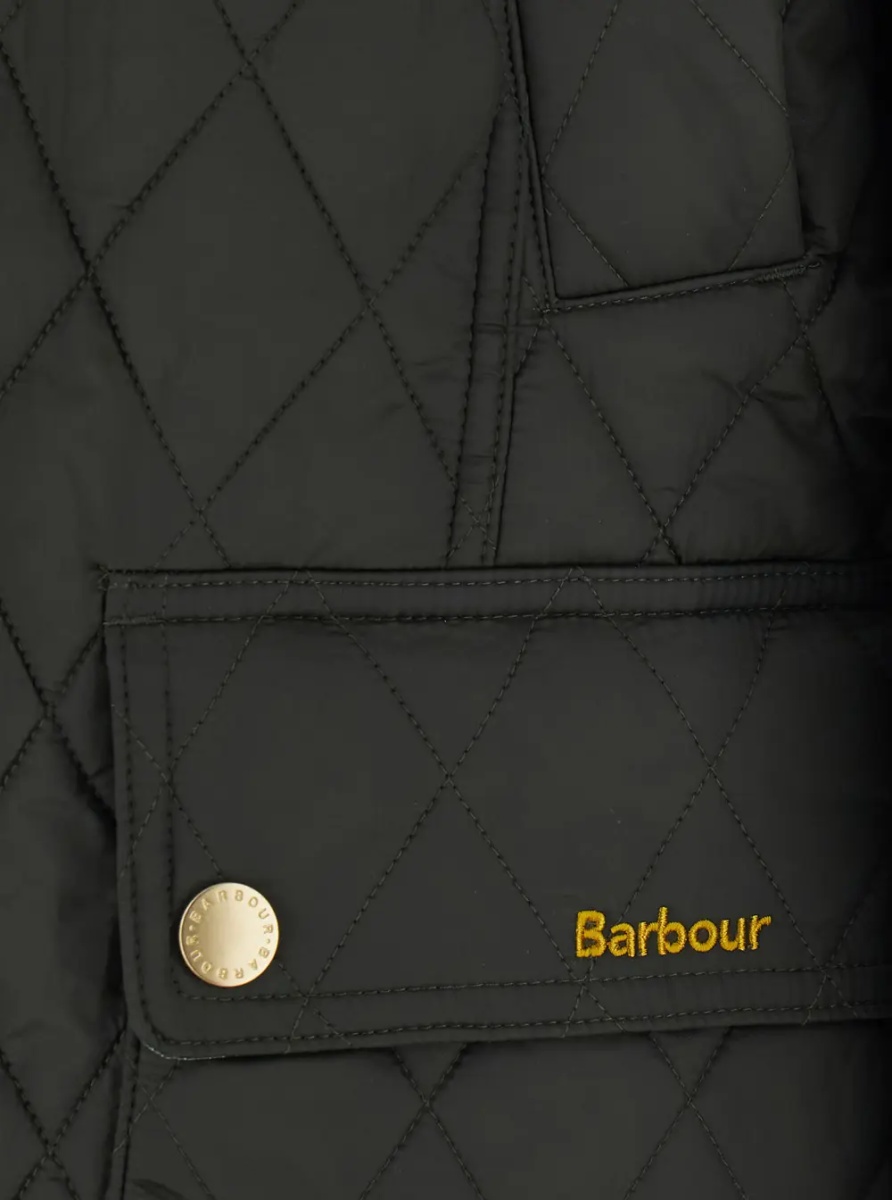 Jacheta 'Modern Beadnell' green Jacket with logo lettering and quilted design in Tech Fabric women - Img 3