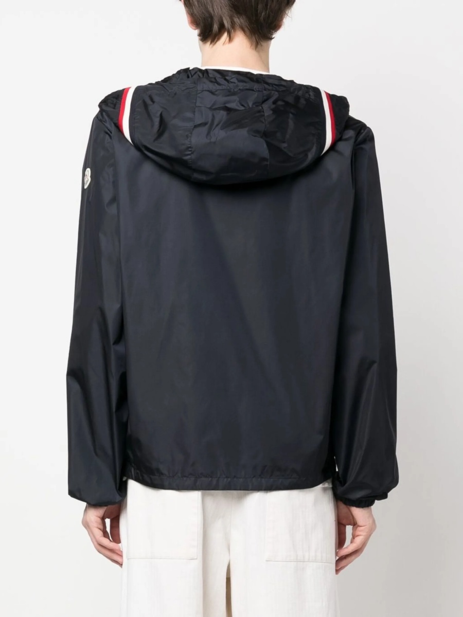 Jacheta Moncler Genius albastra din poliamida - Img 4
