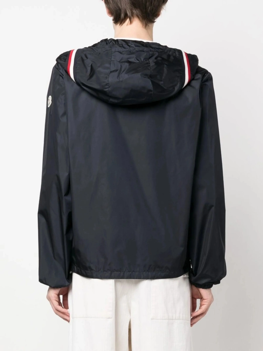 Jacheta Moncler Genius albastra din poliamida - Img 4