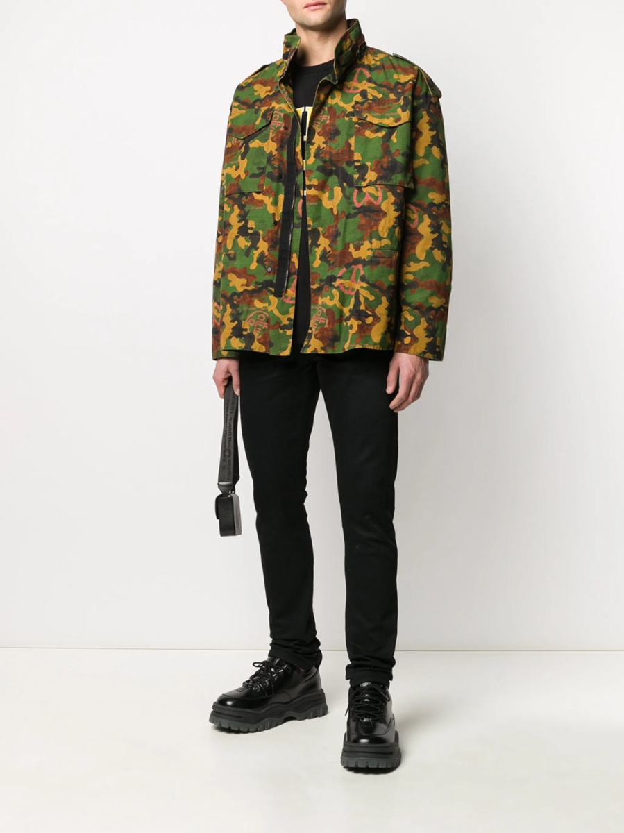 Jacheta Off-White multicolor - Img 2
