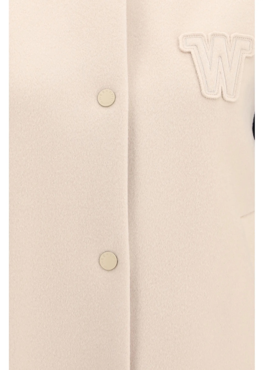 Jacheta Oversized Bomber in double wool - Img 3