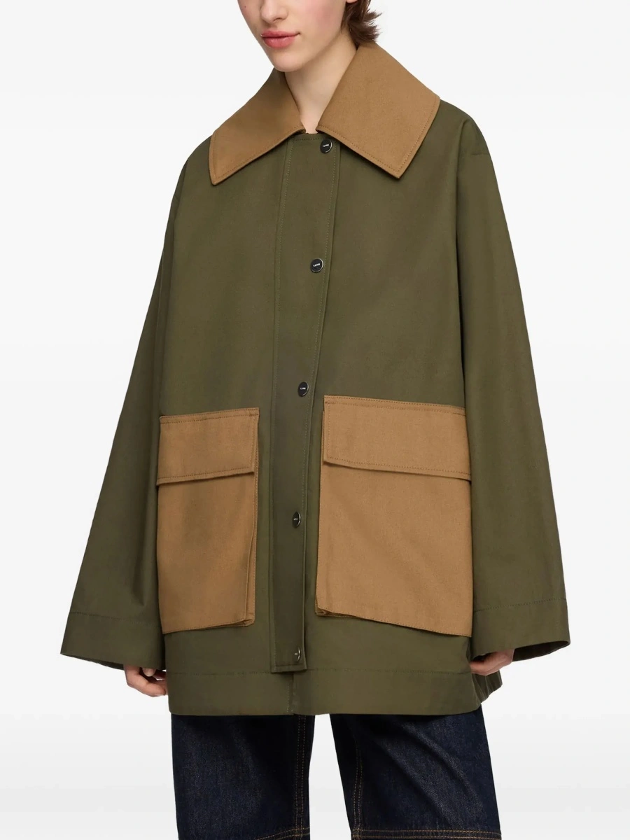 Jacheta Oversized cotton Jacket - Img 5