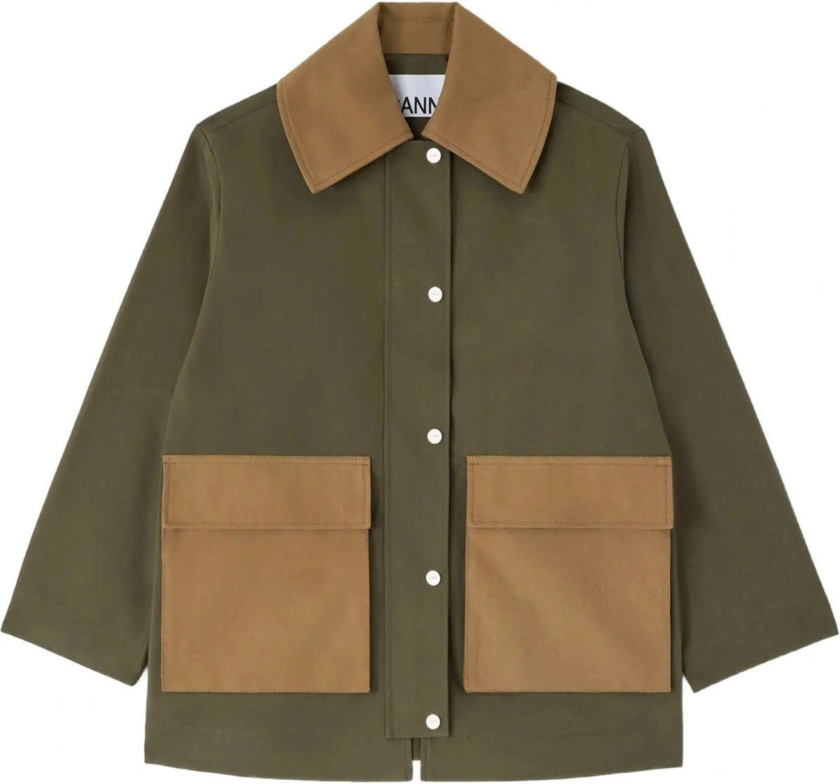 Jacheta Oversized cotton Jacket - Img 7