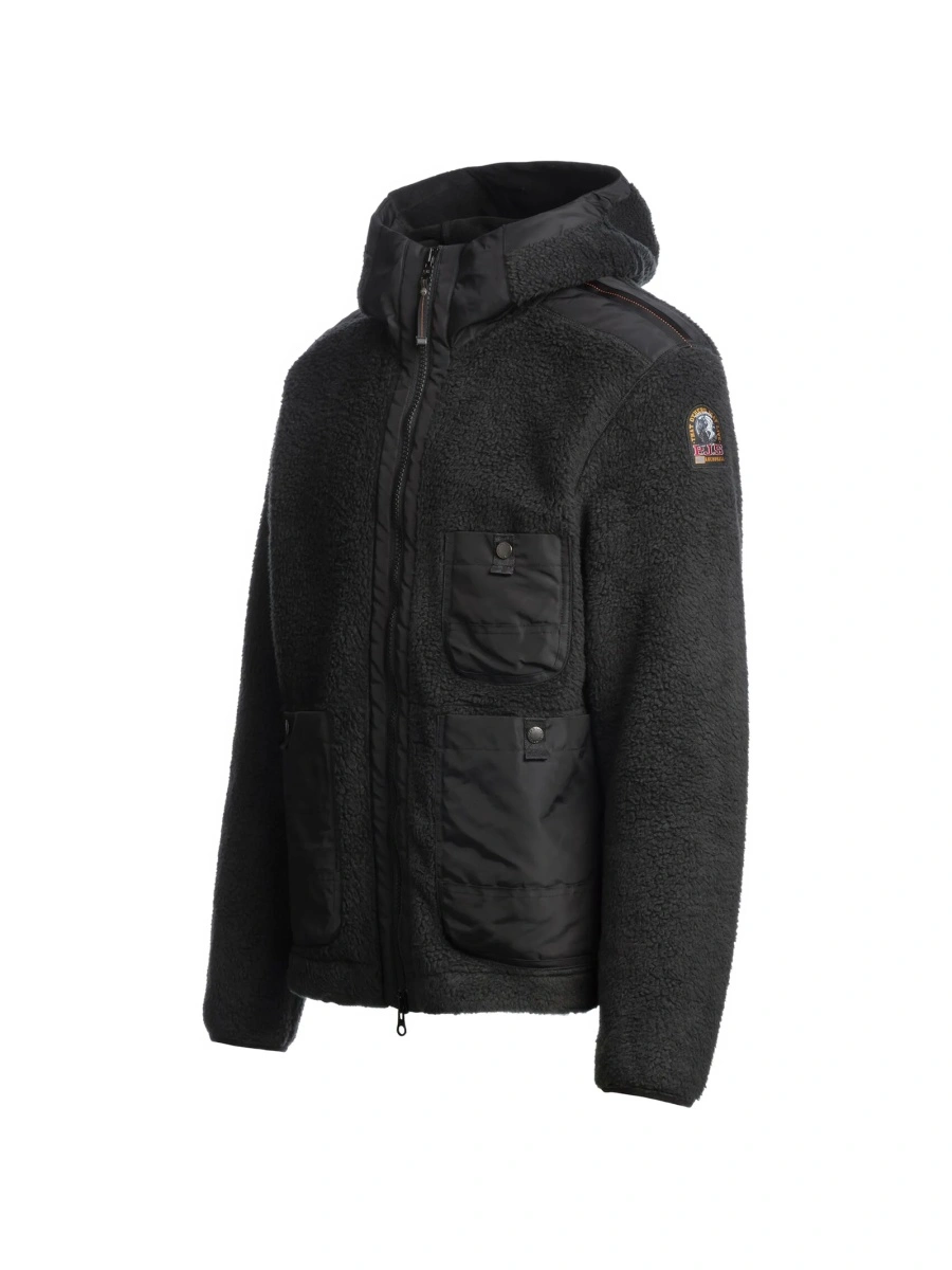 Jacheta Parajumpers neagra din polyester - Img 3