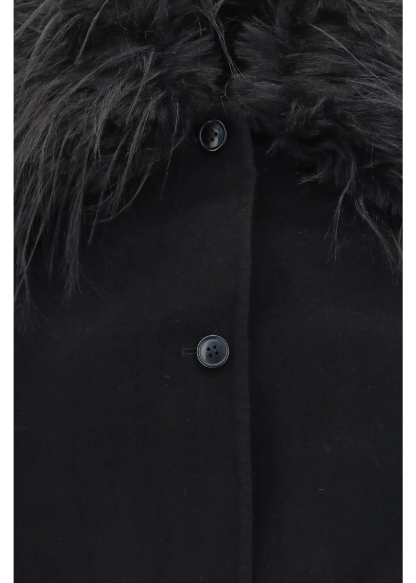 Jacheta Rafe Jacket with faux-fur collar - Img 2
