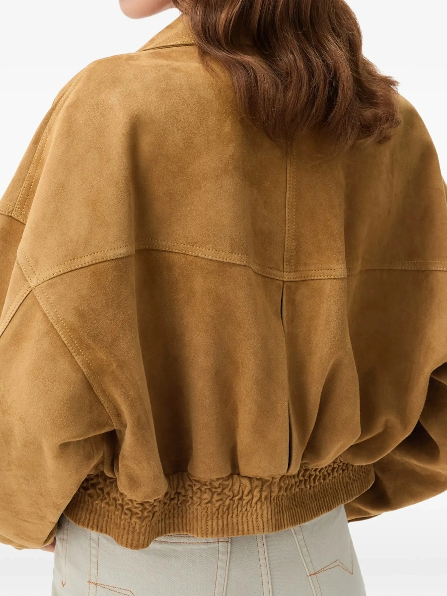 Jacheta Suede Blouson Jacket - Img 5