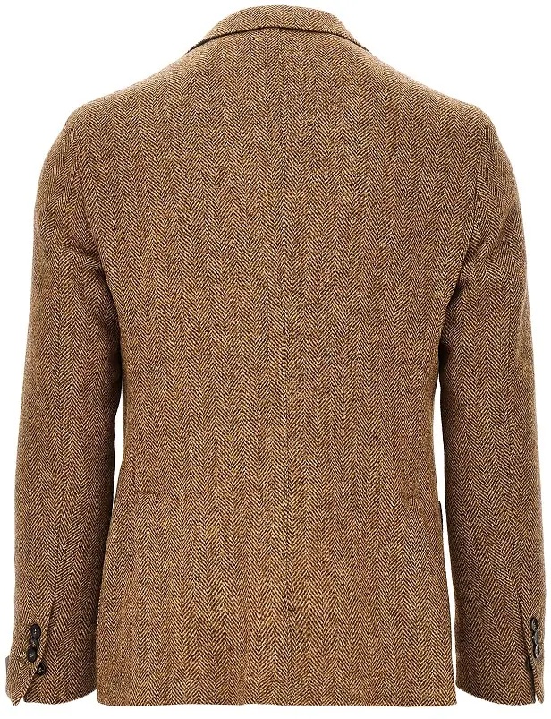 Jacheta 'Venezia' virgin wool single-breasted jacket - Img 3