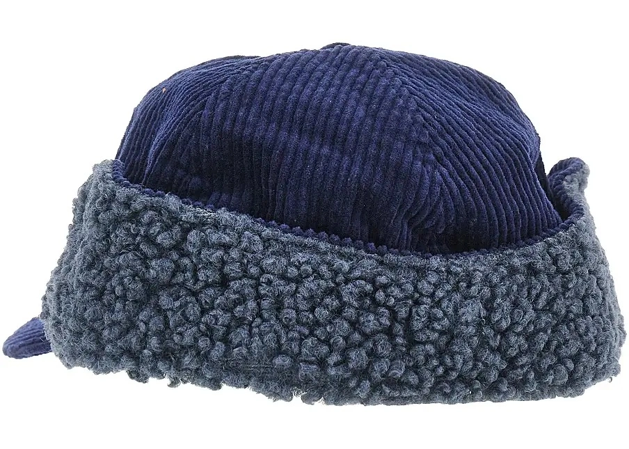 Manusi Corduroy baseball hat with earflap - Img 3