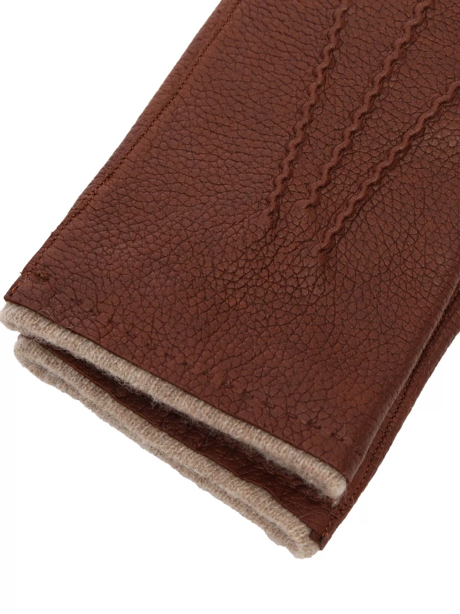 Manusi Grained leather gloves - Img 2