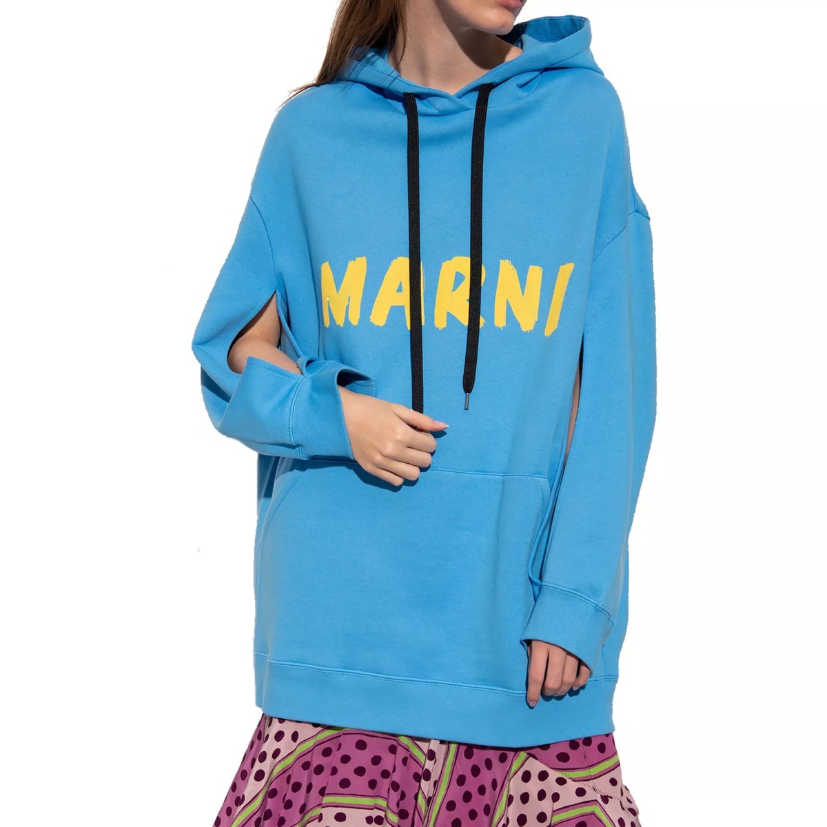 Marni Oversize Hooded Sweatshirt - Img 2
