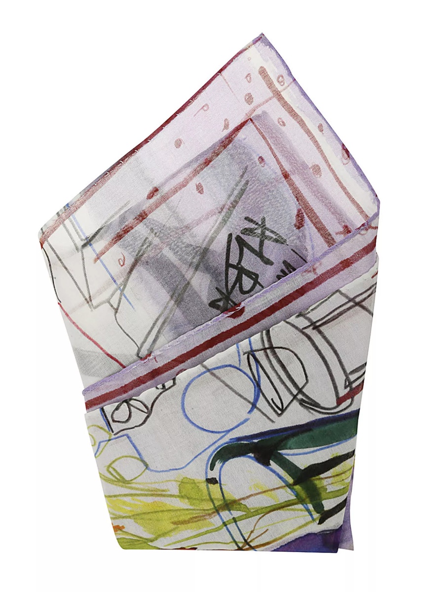 Massimo Alba Pochette POCKET.T6037 F001 WHITE - Img 2