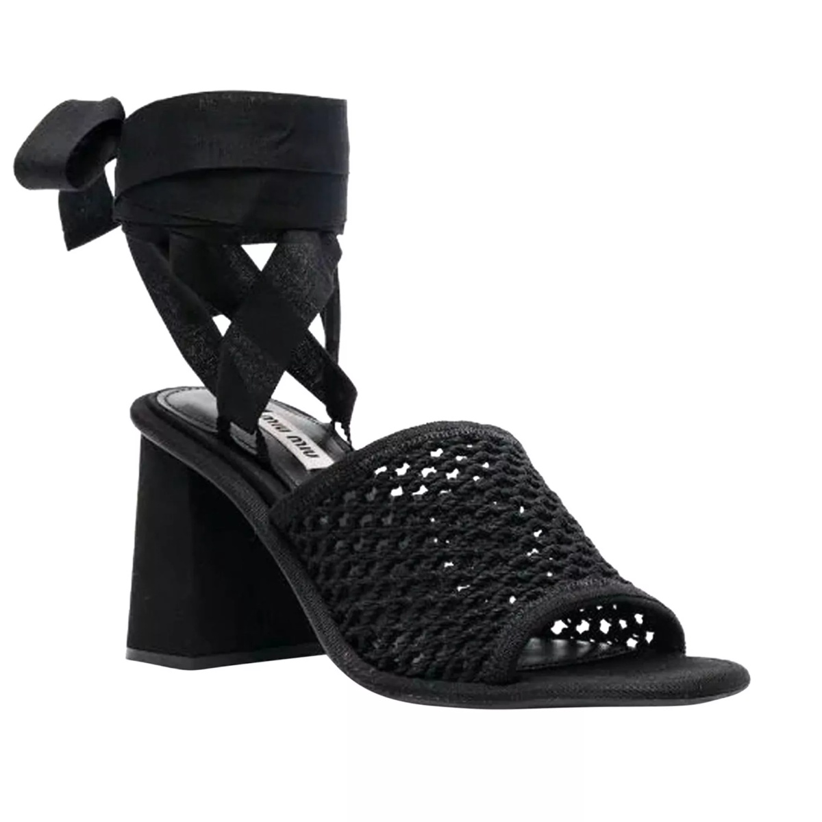 Miu Miu Macrame Sandals - Img 2