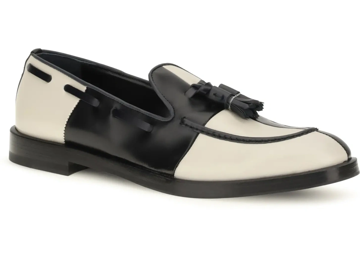 Mocasini Brera Damier bicolor leather Loafers - Img 2