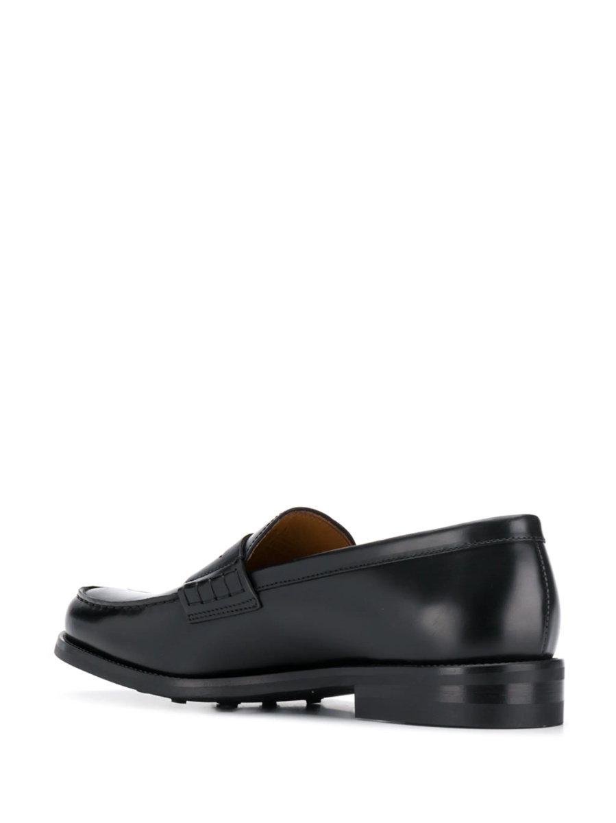 Mocasini Doucal's negri din piele - Img 3