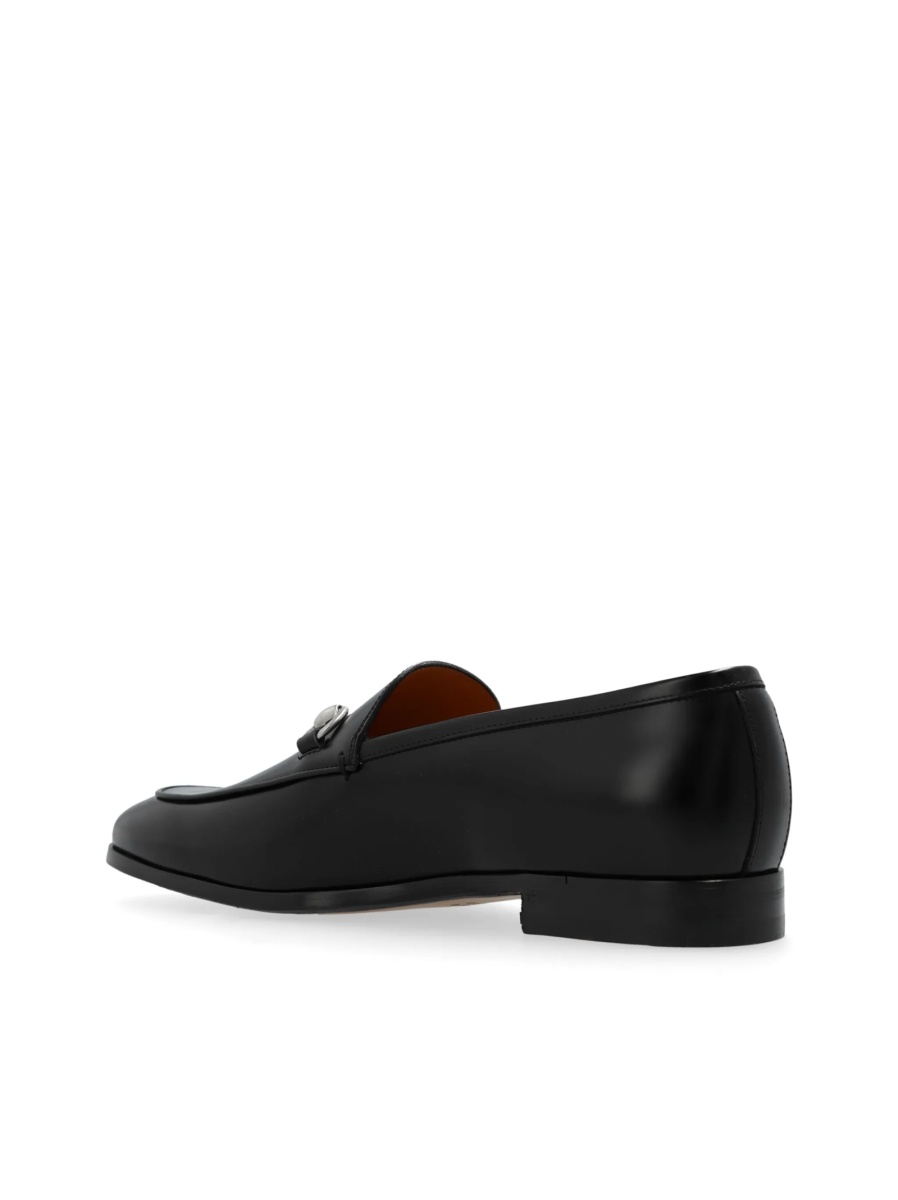 Mocasini Gucci Horsebit negri din piele - Img 5