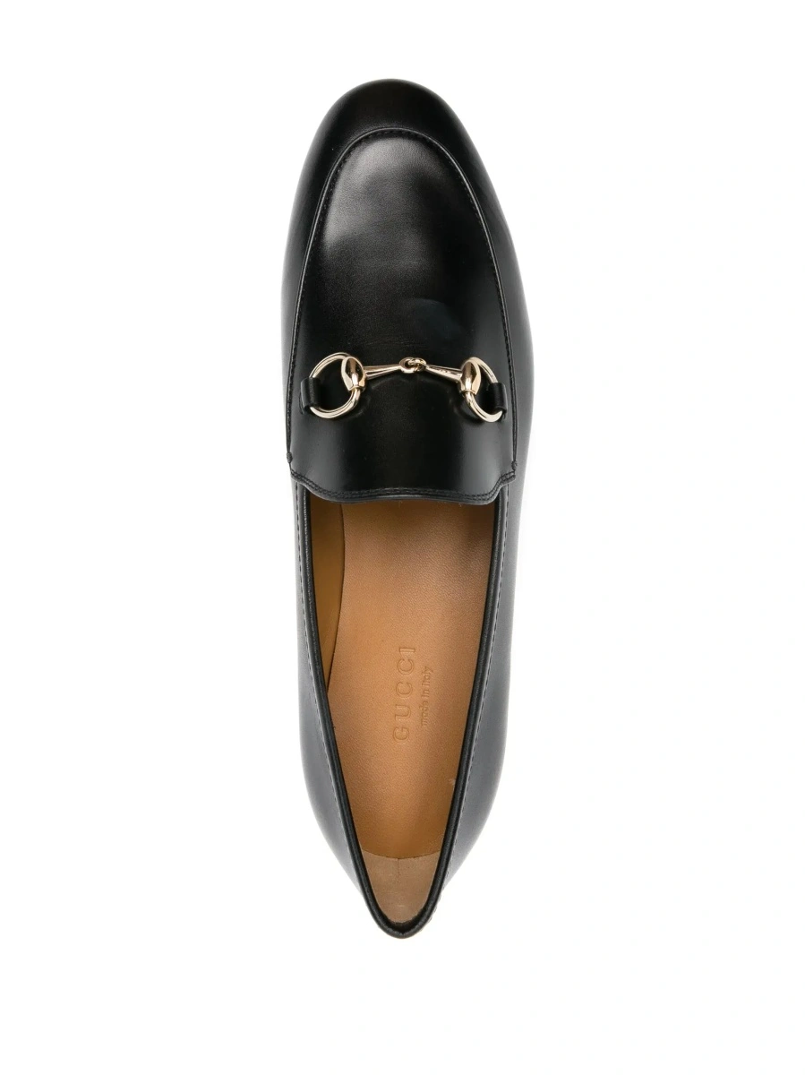 Mocasini Gucci negri din piele 'Jordaan' - Img 7