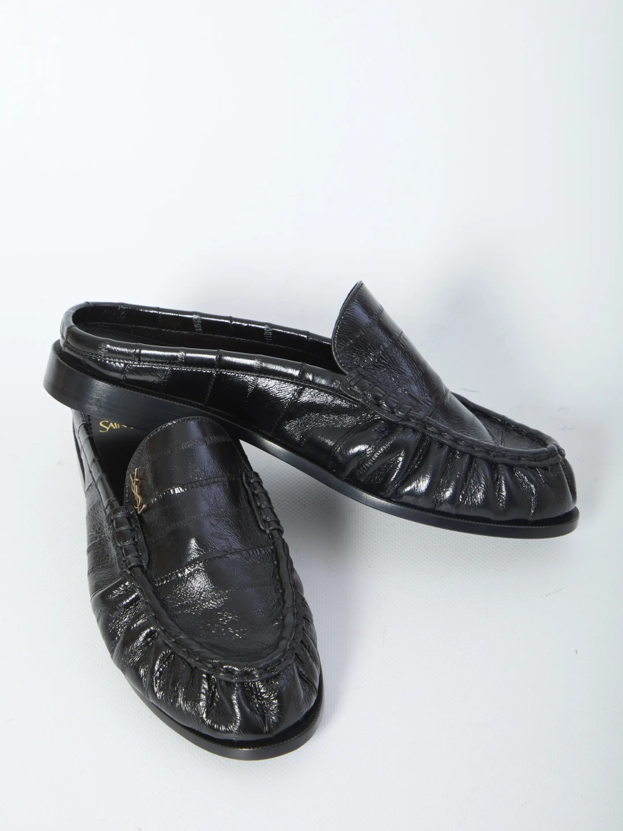 Mocasini Le Loafer Loafers In Eel Skin - Img 5