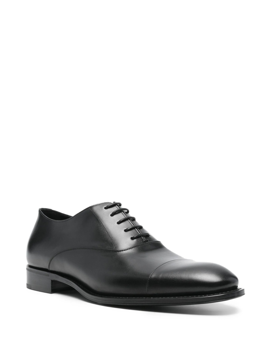 Mocasini Saint Laurent negri din piele - Img 2