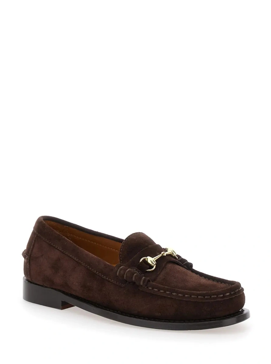 Mocasini Sebago maro din piele intoarsa 'Joe Modena' - Img 2