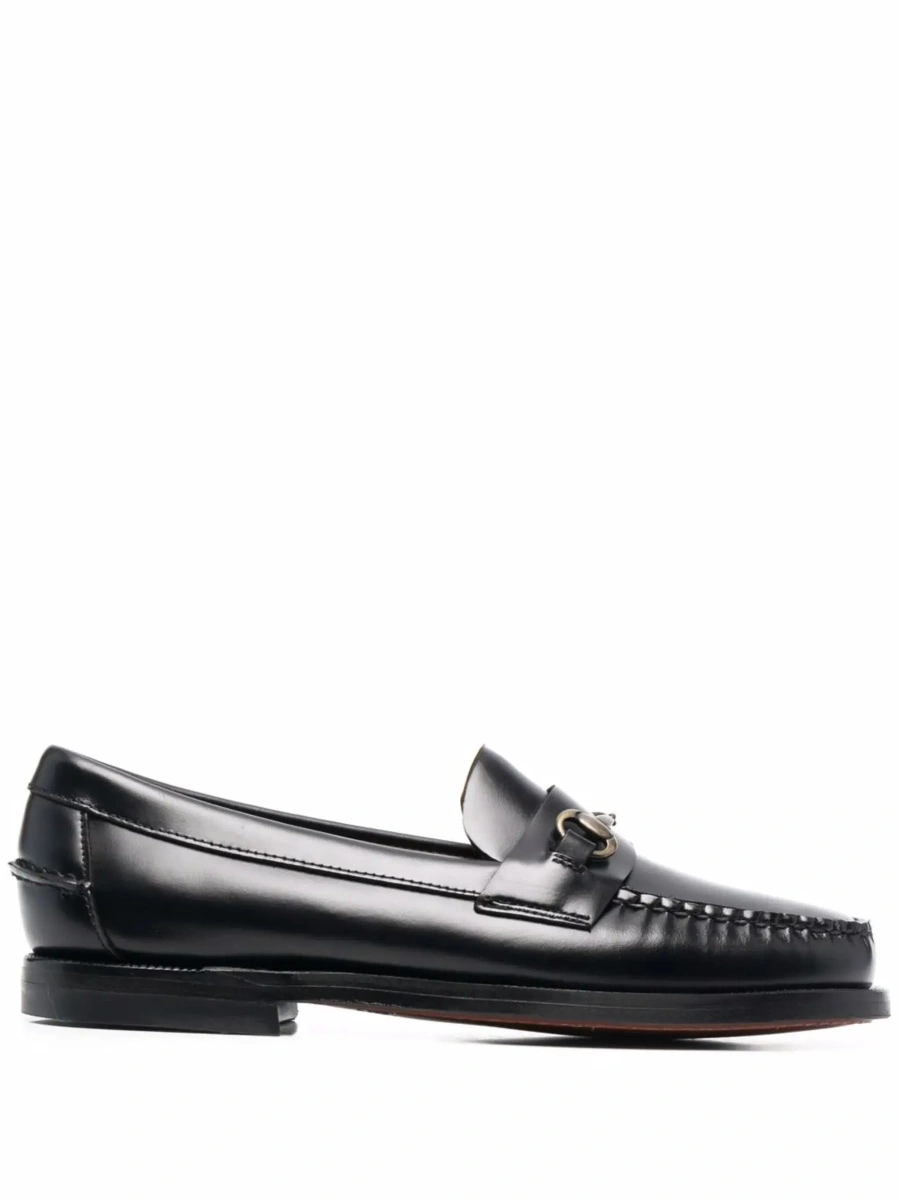 Mocasini Sebago negri din piele 'Joe' - Img 8