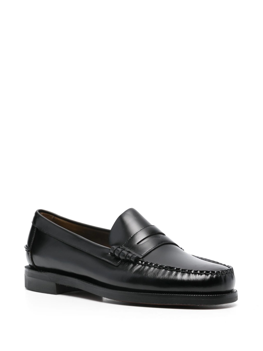 Mocasini Sebago negri din piele - Img 2