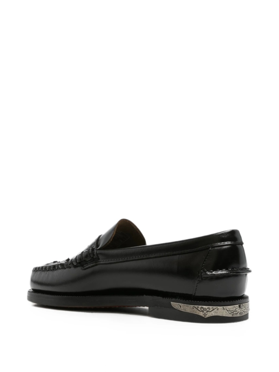 Mocasini Sebago negri din piele - Img 3