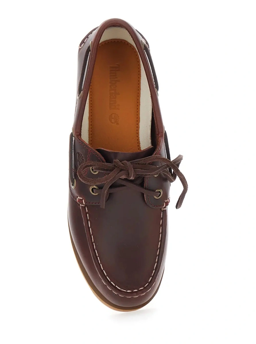 Mocasini Timberland mov din piele - Img 4