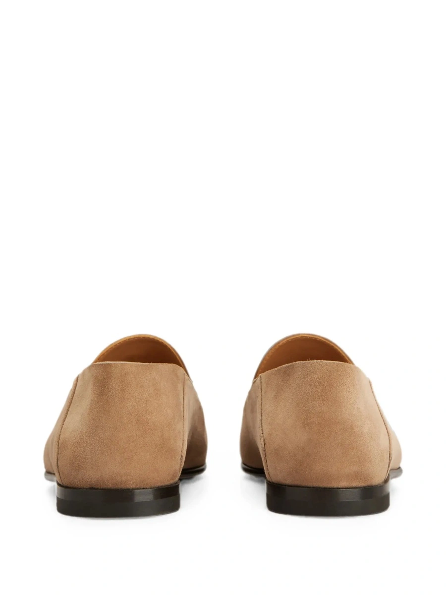 Mocasini TOD'S bej din piele intoarsa - Img 7