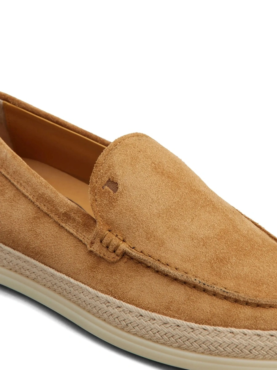 Mocasini TOD'S maro din piele intoarsa - Img 8