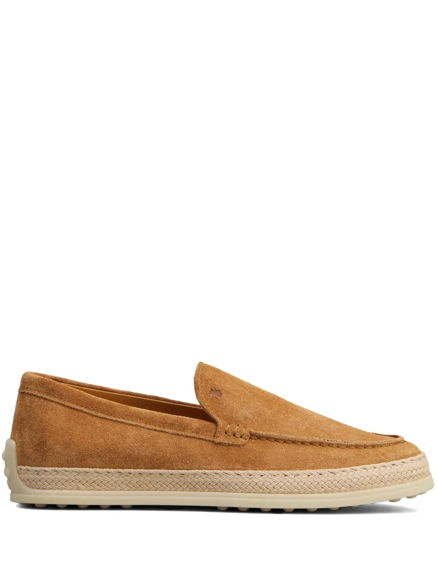 Mocasini TOD'S maro din piele intoarsa - Img 9